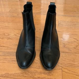 Rag & bone black leather boots size 39.5